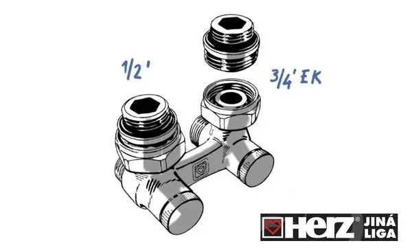 Herz – jiná liga v připojení radiátorů