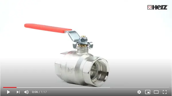 Kulové ventily Herz