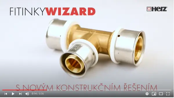 Nová generace lisovacích fitinek Wizard