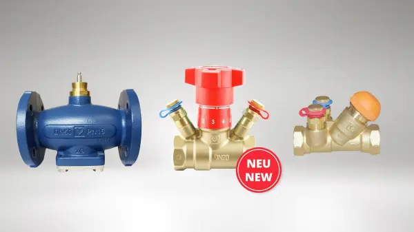 Novinka ISH 2021 - Statické regulační ventily