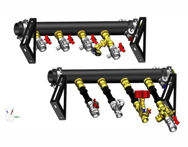 HERZ Etage - Měřicí rozdělovače
