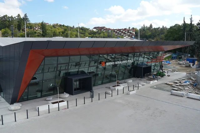 Rekonstrukce nádraží Královo Pole v Brně
