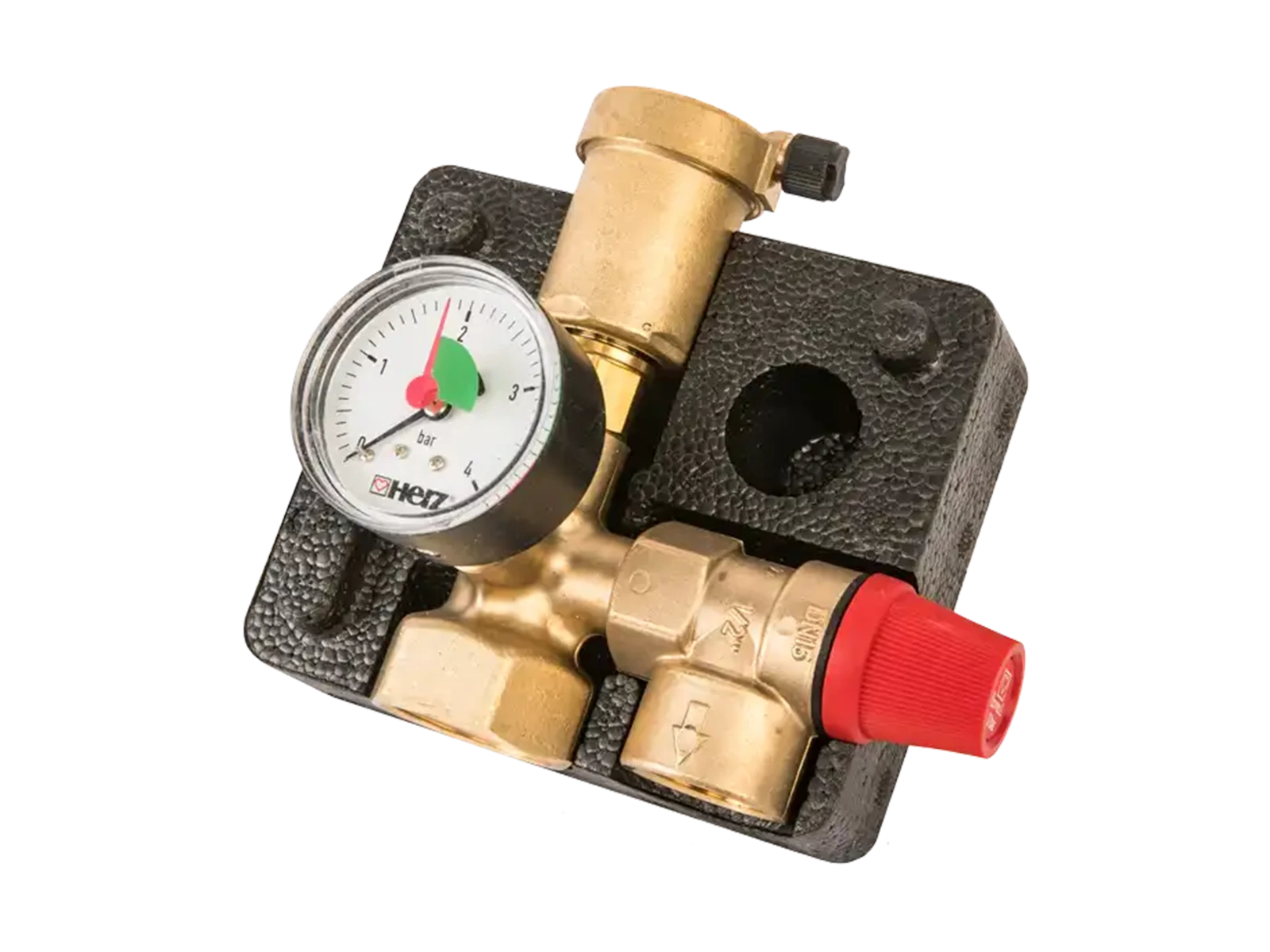 Strojovna - armatury - sestavy