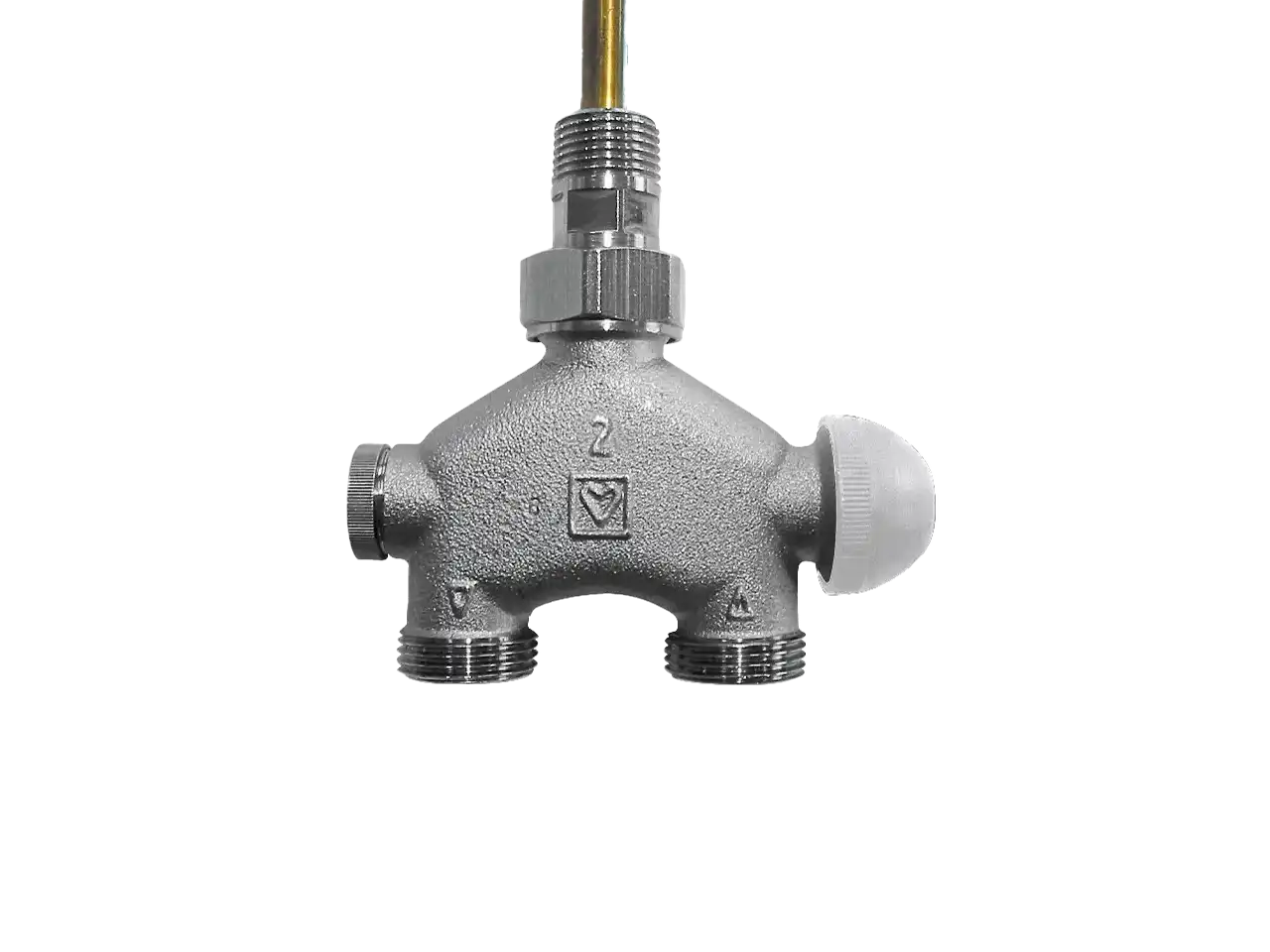 Termostatické ventily - jednobodové připojení