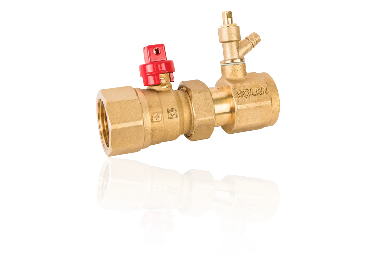 Servisní ventil pro expanzní nádoby