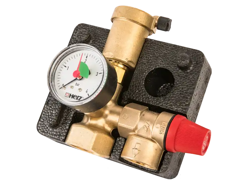 Strojovna - armatury - sestavy