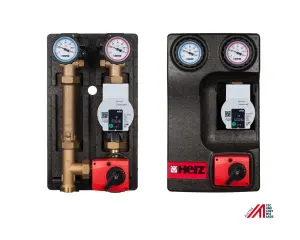 Směšovaná čerpadlová skupinaPUMPFIX MIX DN25 s bypassem