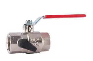 Kulový kohout HERZ EXPERT vypouštění, F/F ovládání páka ocel