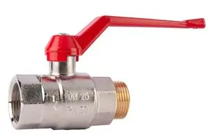 Kulový kohout HERZ EXPERT připojení M/F ovládání páka Silumin