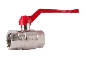 Kulový kohout HERZ EXPERT připojení F/F ovládání páka Silumin