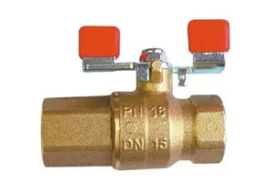 Kulový kohout HERZ zpětná klapka,F/F ovládání motýl ocel 