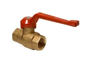 Kulový kohout HERZ EXPERT připojení FF  ovládání páka Silumin