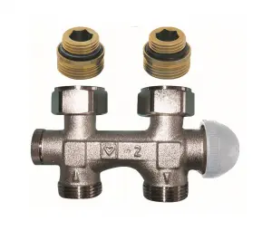 H-armatura s termostatickým ventilem 