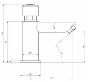 Push p29 - baterie umyvadlová