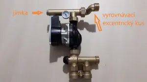 Unimix V20, univerzální mísící sestava k rozdělovači s čerpadlem, připojení G 1“