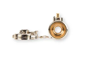 Kulový kohout napouštění vypouštění kotlů, poniklovaný