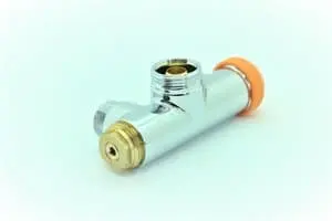 Set pro jednobodové připojení těles - bílý / chrom