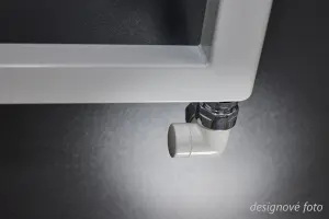 Designové armatury DE LUXE   bílá / chrom  