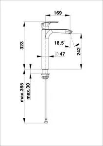 Elite e12 - baterie umyvadlová