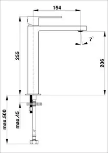 SQ q12 - baterie umyvadlová