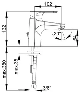 Infinity i10 - baterie umyvadlová