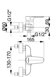Infinity i40 - baterie sprchová