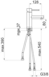 Fresh f10 - baterie umyvadlová nízkotlaká