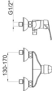 Project m40 - baterie sprchová