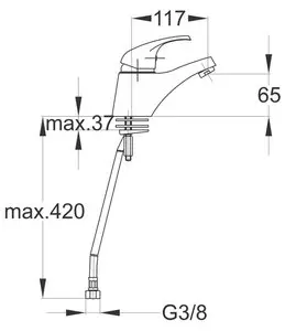 Simpaty s10 - baterie umyvadlová