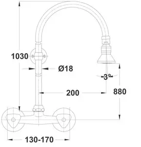 Classic c41 - set sprchový
