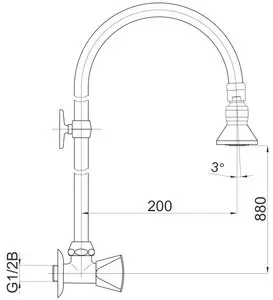 Classic c44 - set sprchový