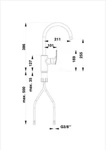 Elite e20 - baterie kuchyňská