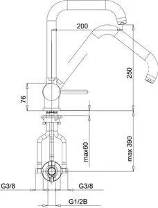 Fresh f32 - baterie kuchyňská