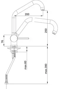 Fresh f42 - baterie kuchyňská