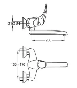 Prestige p21 -baterie nástěnná
