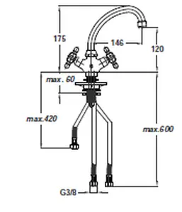 Stil z20 - baterie kuchyňská