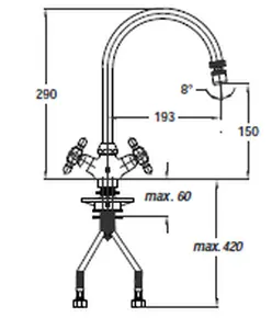 Stil z22 - baterie kuchyňská