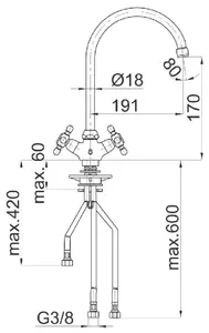 Stil z42 - baterie kuchyňská