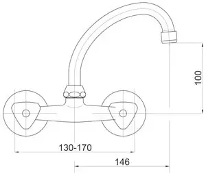 Classic c23 - baterie nástěnná