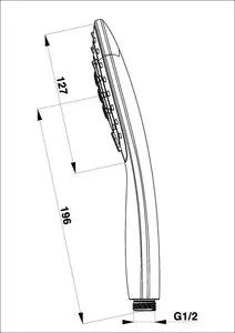 Simphony a36 - ruční sprcha