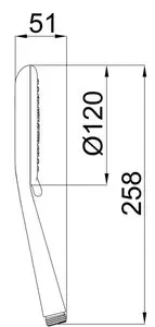 Thin a02 - ruční sprcha