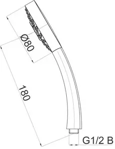 Infinity a04 - ruční sprcha