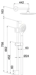 Smart a12 - set sprchový