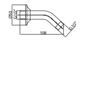 12206 - rameno sprchové