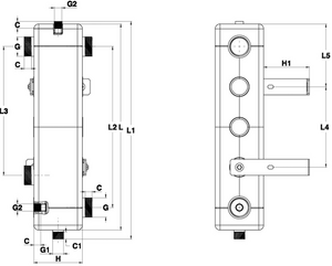 Hydraulický zkrat PUMPFIX DN32 