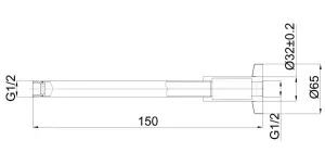 12220B - držák hlavové sprchy