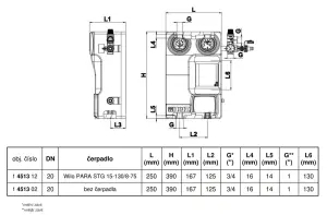 Čerpadlová skupina PUMPFIX Solar