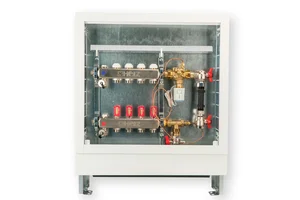 HerzFLAT VS-TS - bytový regulační a měř. rozdělovač s podom. skříní