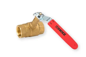 Kulový kohout prodloužený HERZ TOP - páka ocel, F-F