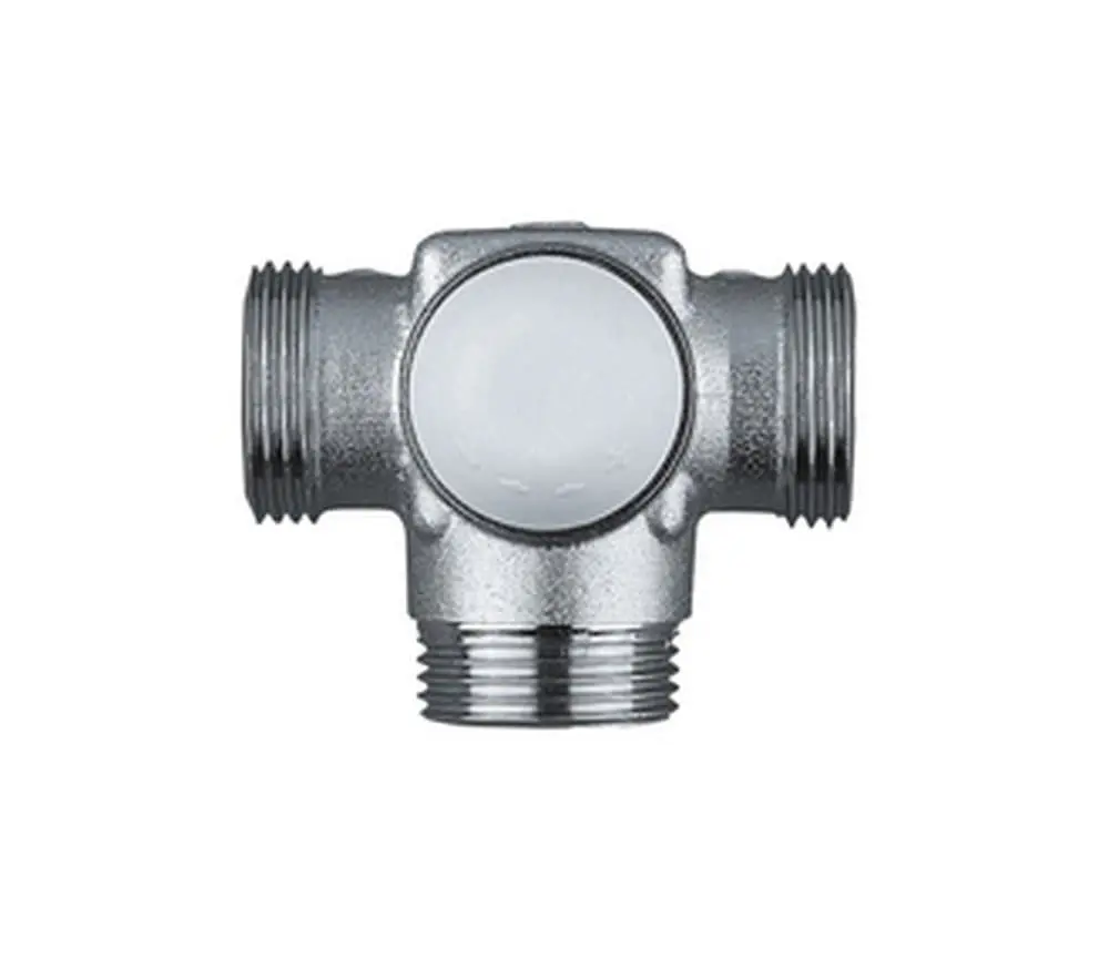  Trojcestný rozdělovací ventil HERZ CALIS-TS-E pravostranný jednotrubkové soustavy